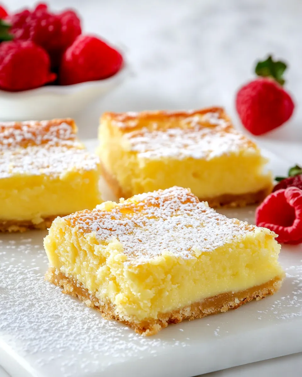 Delicious Ooey Gooey Butter Cake Recipe dish photo