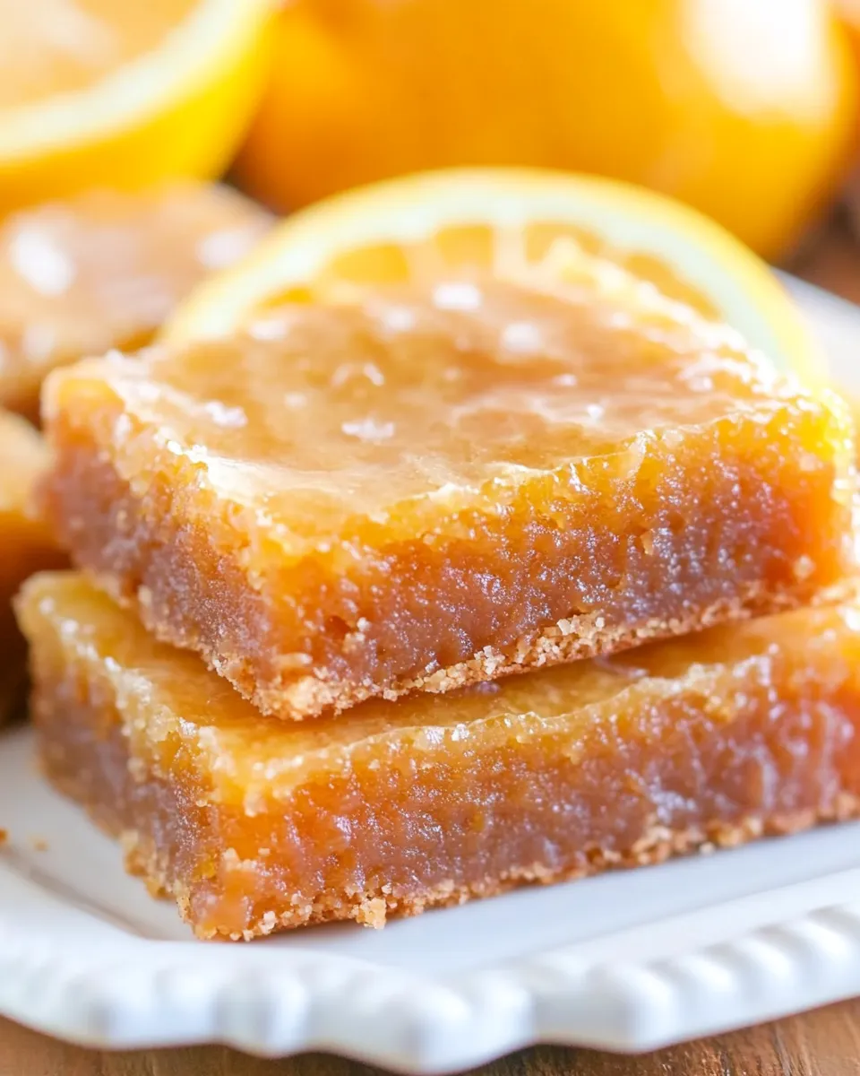 Classic Orange Brownies image
