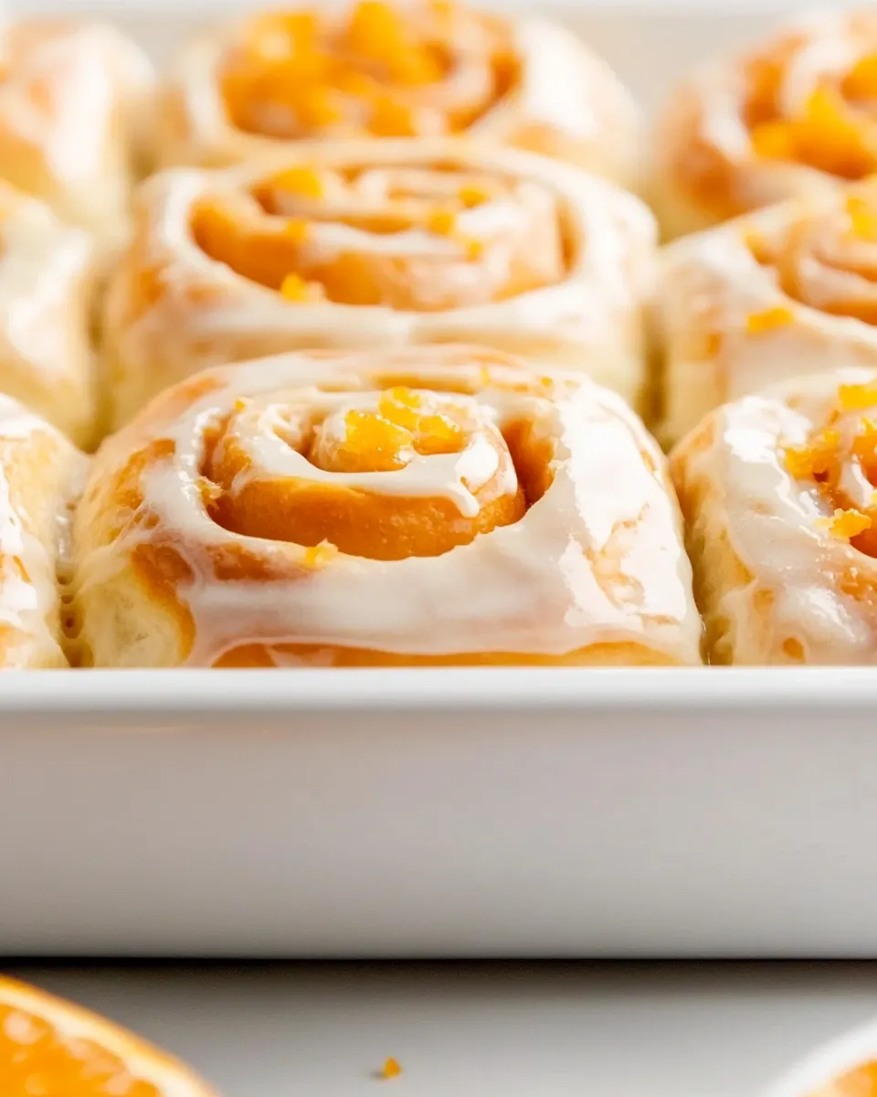 Classic Orange Rolls Recipe image