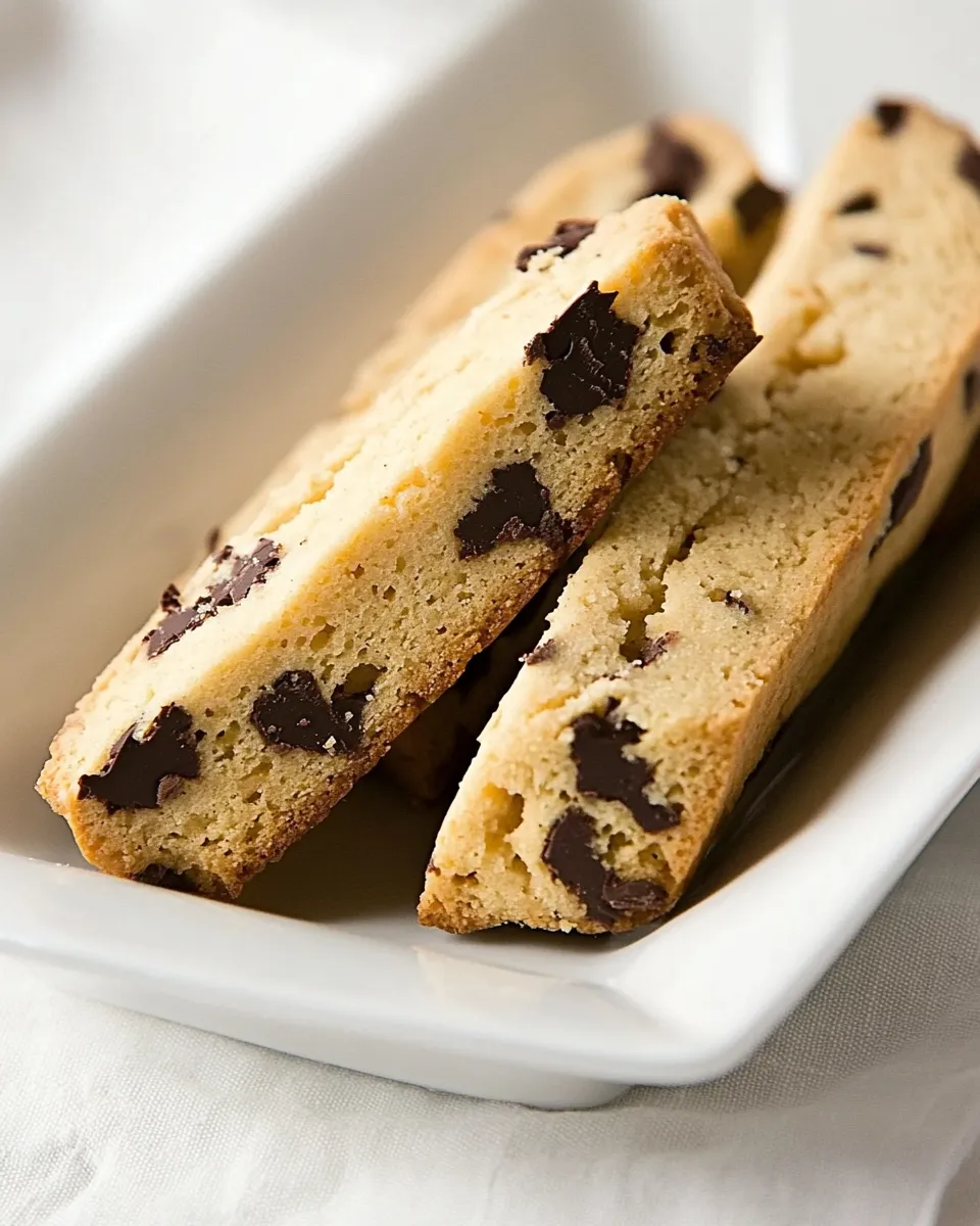 Homemade Orange and Dark Chocolate Biscotti recipe photo