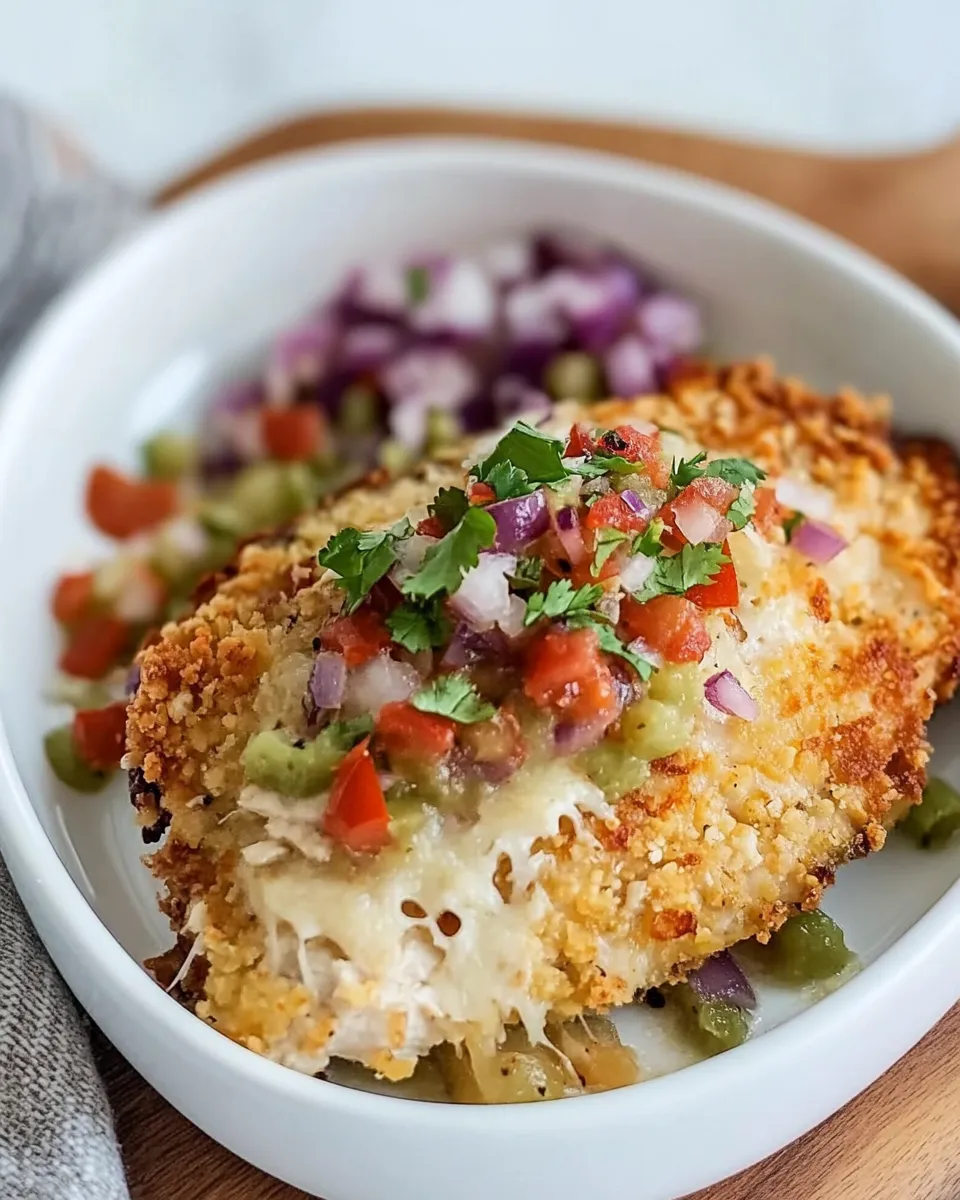 Easy Oven Baked Mexican Chicken Schnitzel recipe photo