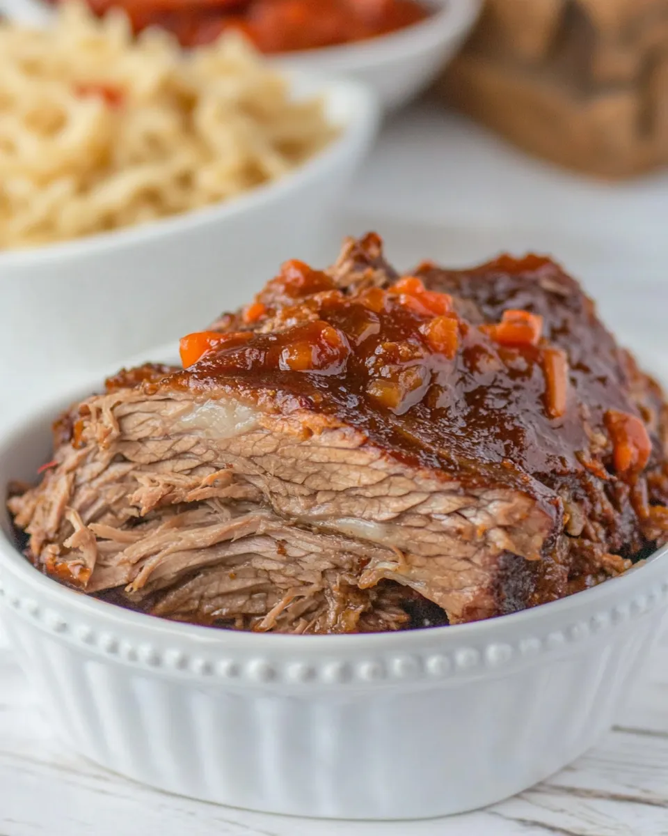 Classic Oven Braised Texas Brisket image