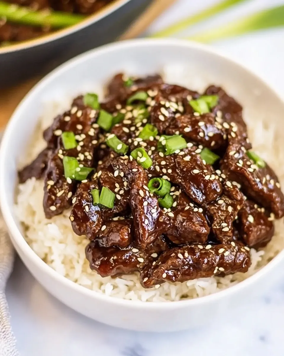 Classic P.F. Changs Mongolian Beef (Copycat Recipe) image