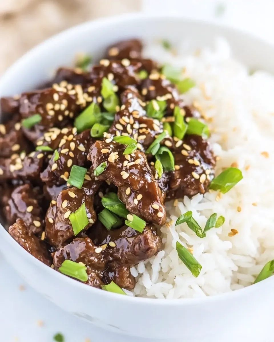 Easy P.F. Changs Mongolian Beef (Copycat Recipe) recipe image