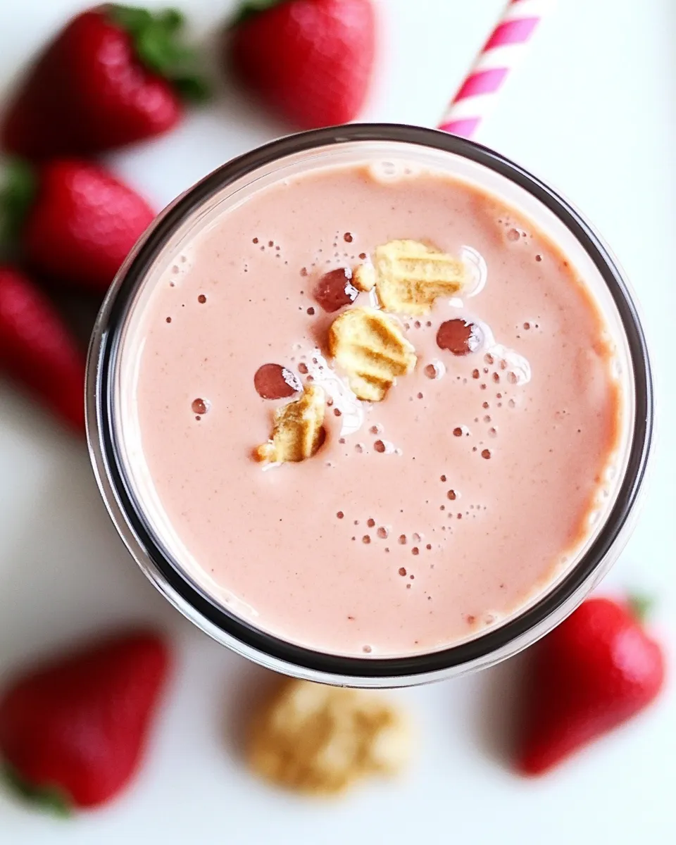 Homemade PB&J Smoothie recipe photo
