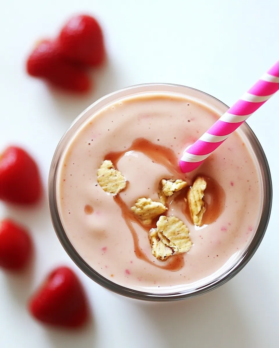 Easy PB&J Smoothie food shot