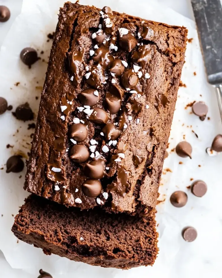 Homemade Paleo Double Chocolate Banana Bread recipe photo