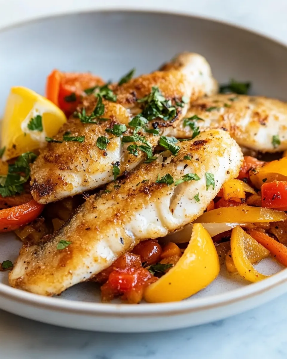 Classic Pan-Fried Tilapia recipe image