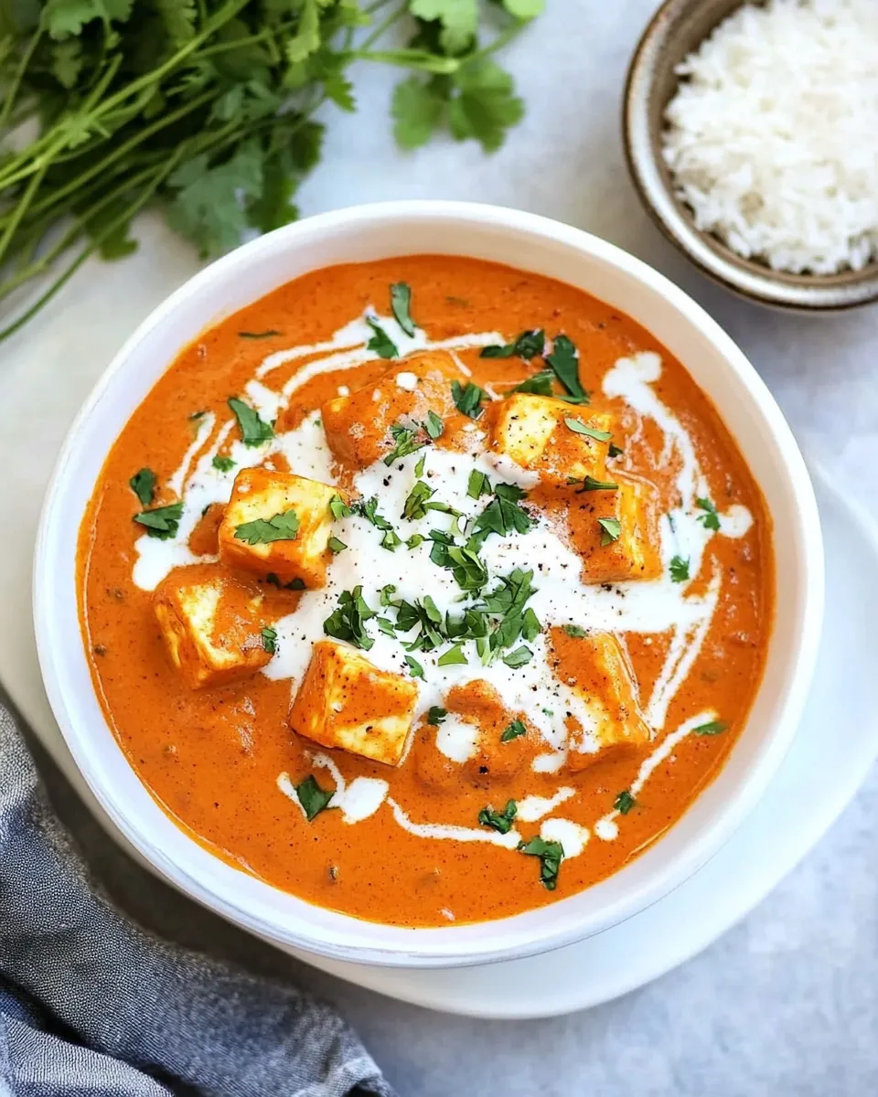 Homemade Paneer Butter Masala photo