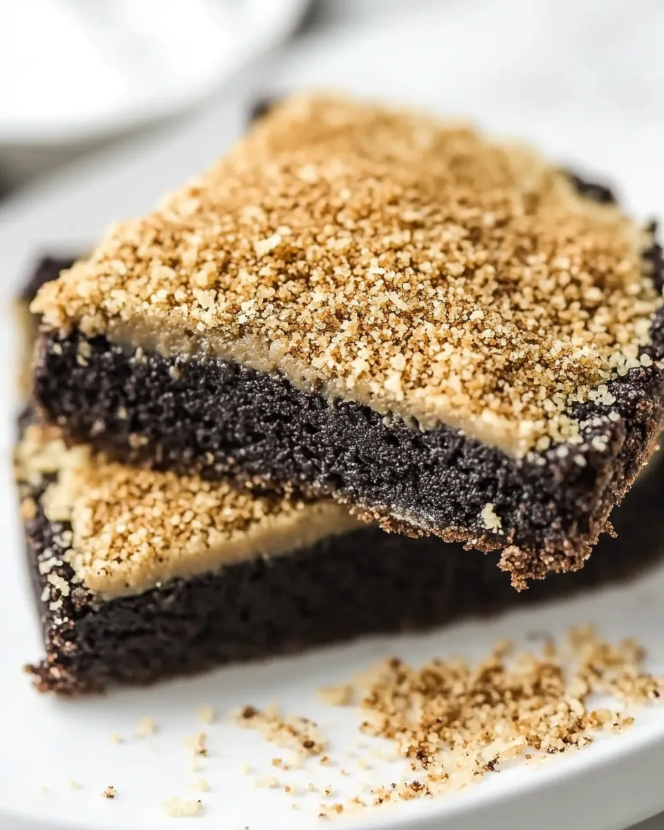 Easy Panko Crusted Brownie Pie Recipe dish photo