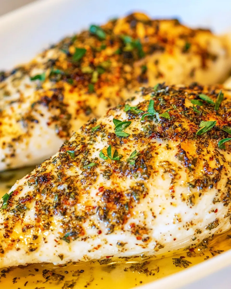 Classic Parmesan Herb Chicken dish photo