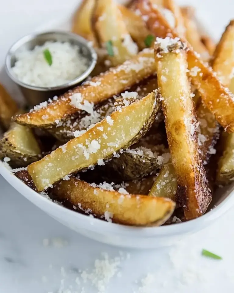 Homemade Parmesan Truffle Fries Recipe photo