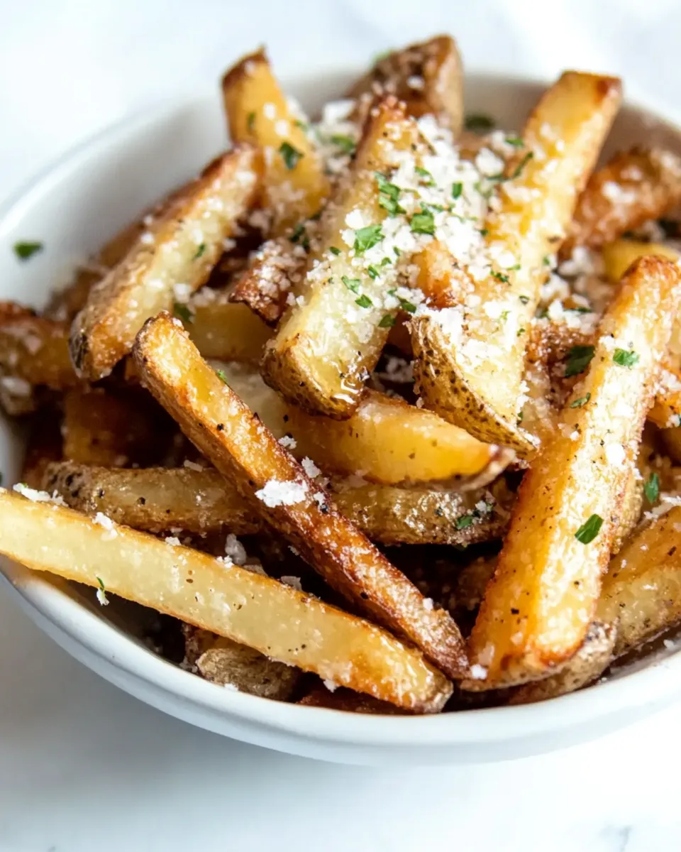 Classic Parmesan Truffle Fries Recipe image