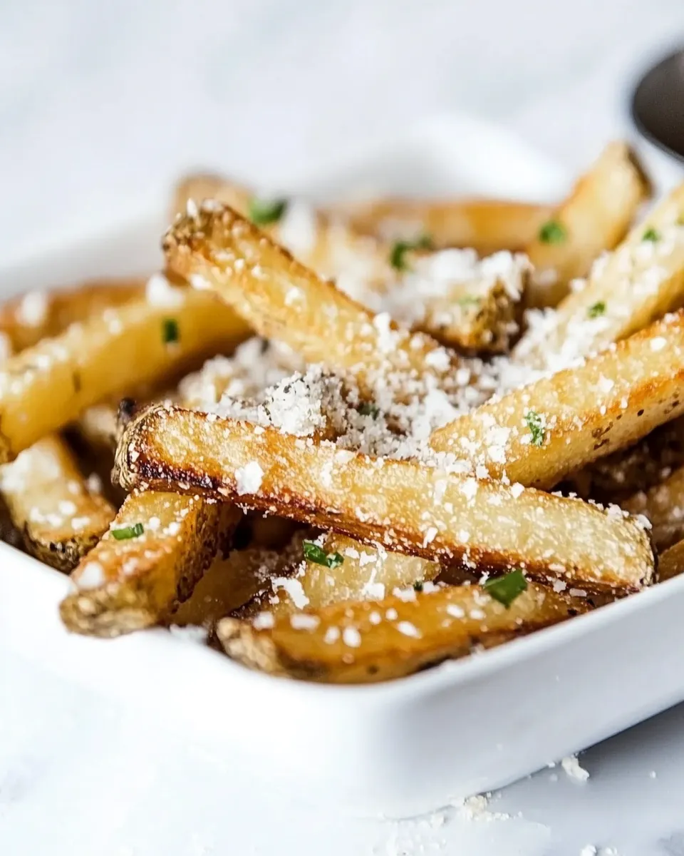 Easy Parmesan Truffle Fries Recipe recipe photo