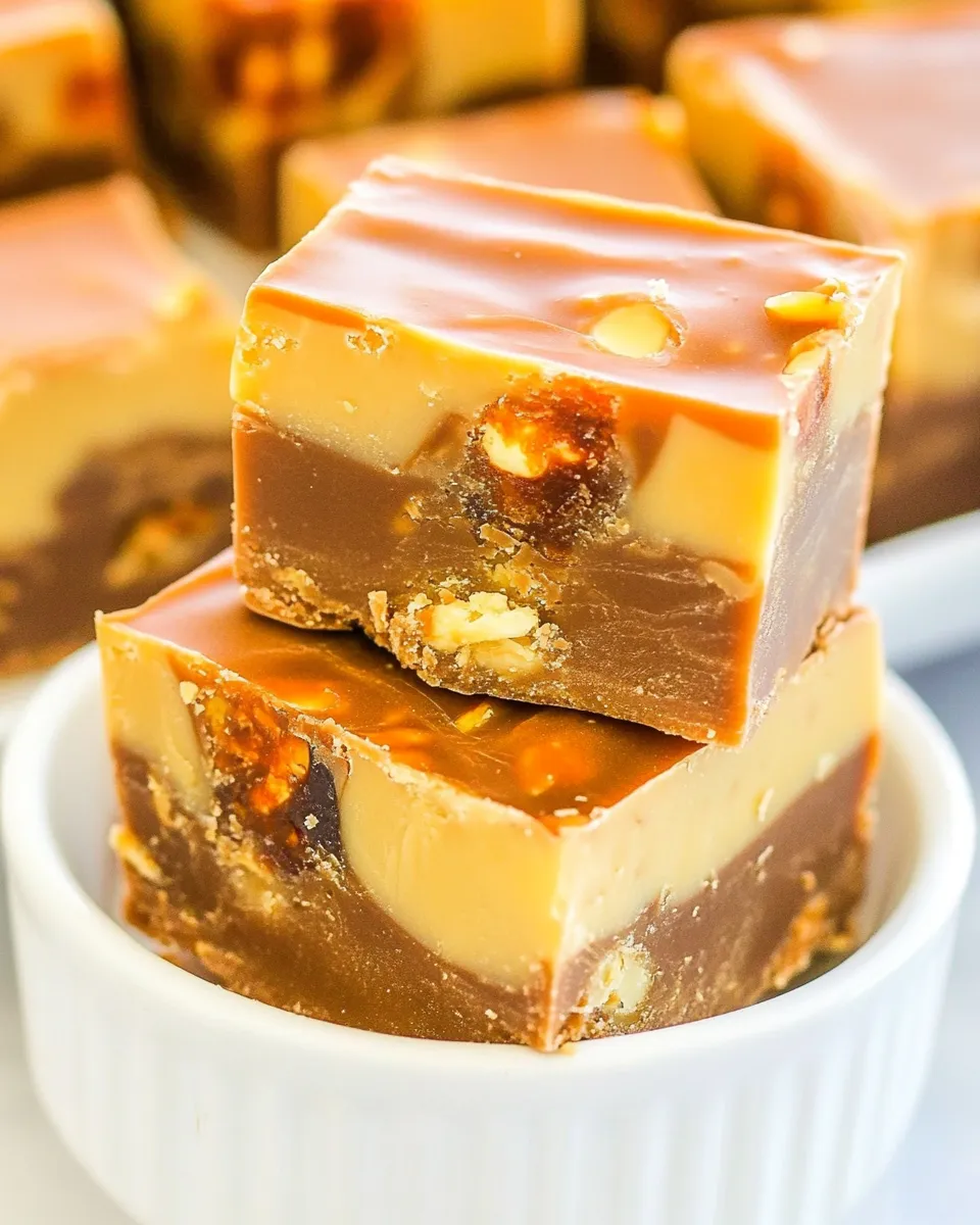 Easy Payday Fudge dish photo