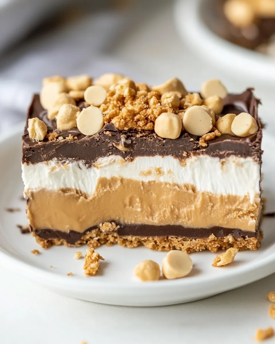 Classic Peanut Butter Dream Bars dish photo