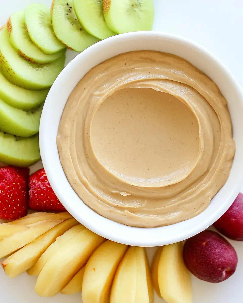 Homemade Peanut Butter Fruit Dip recipe photo