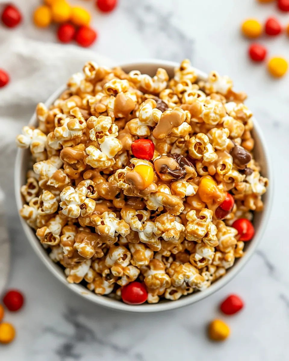 Classic Peanut Butter Popcorn dish photo