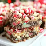 Homemade Peppermint Magic Bars photo