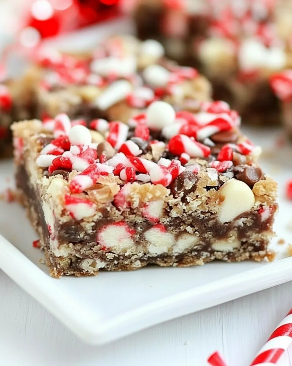 Classic Peppermint Magic Bars image