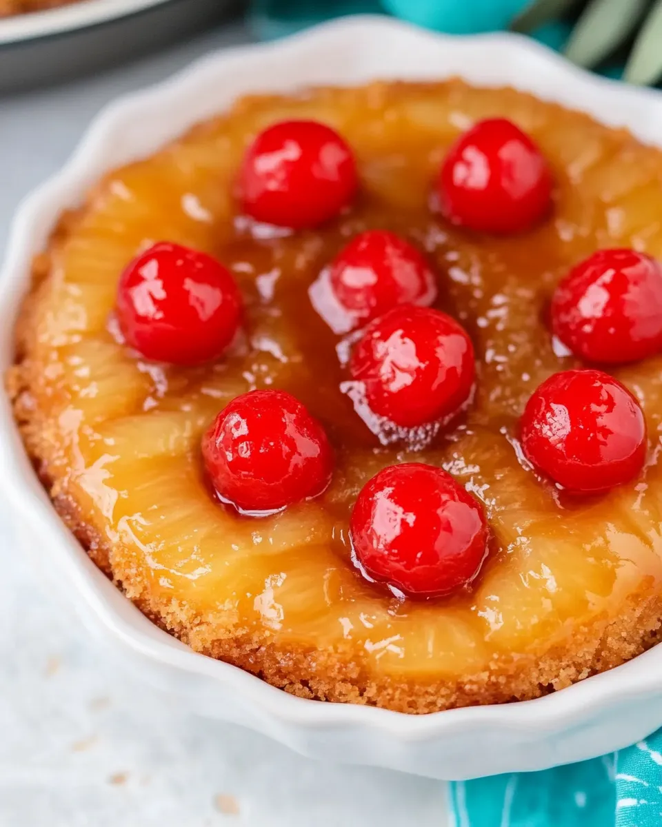 Classic Pineapple Upside Down Cake Recipe image