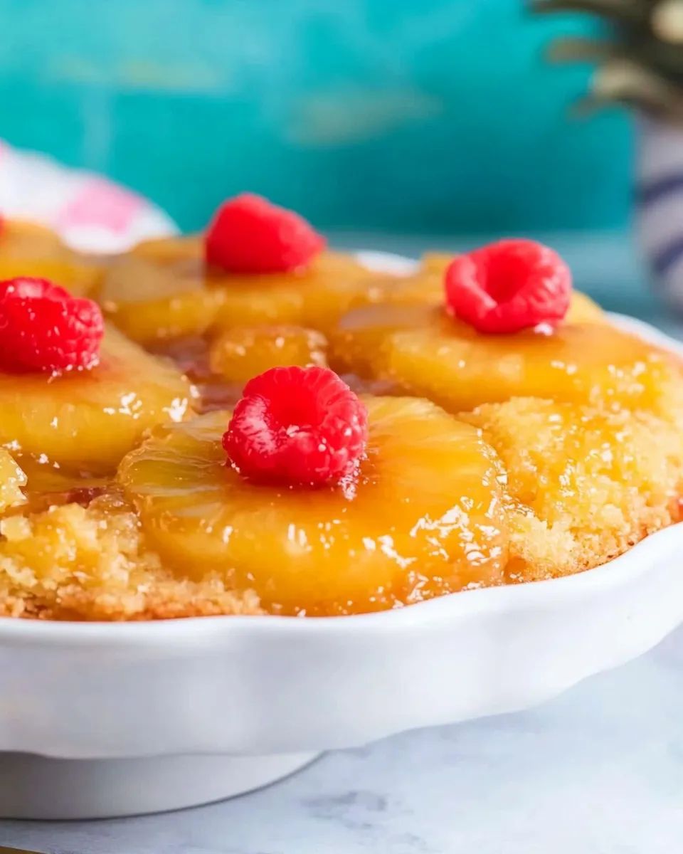 Delicious Pineapple Upside Down Cake Recipe shot