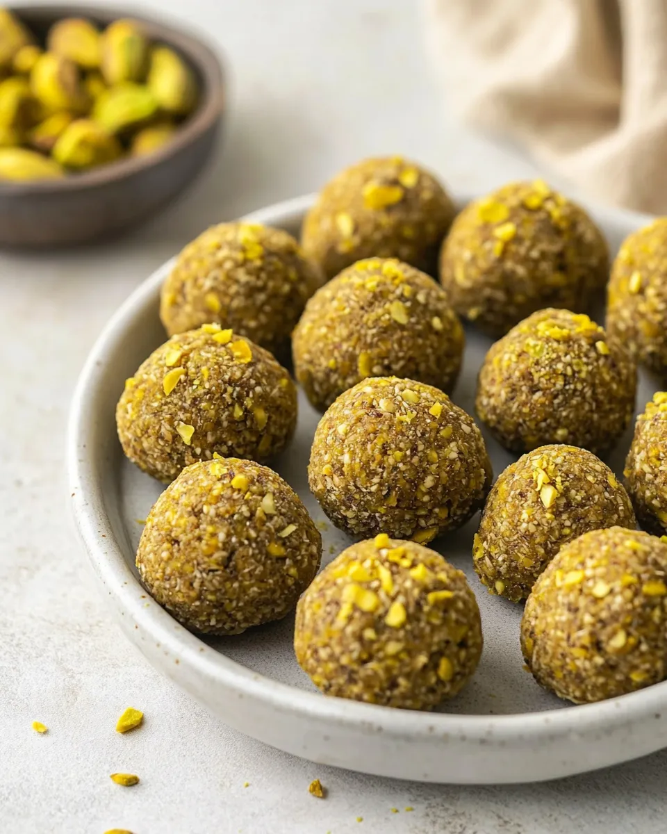 Classic Pistachio Protein Balls dish photo