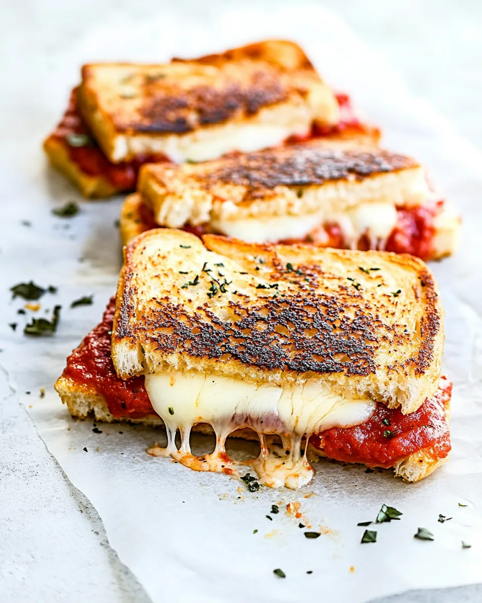 Homemade Pizza Grilled Cheese photo
