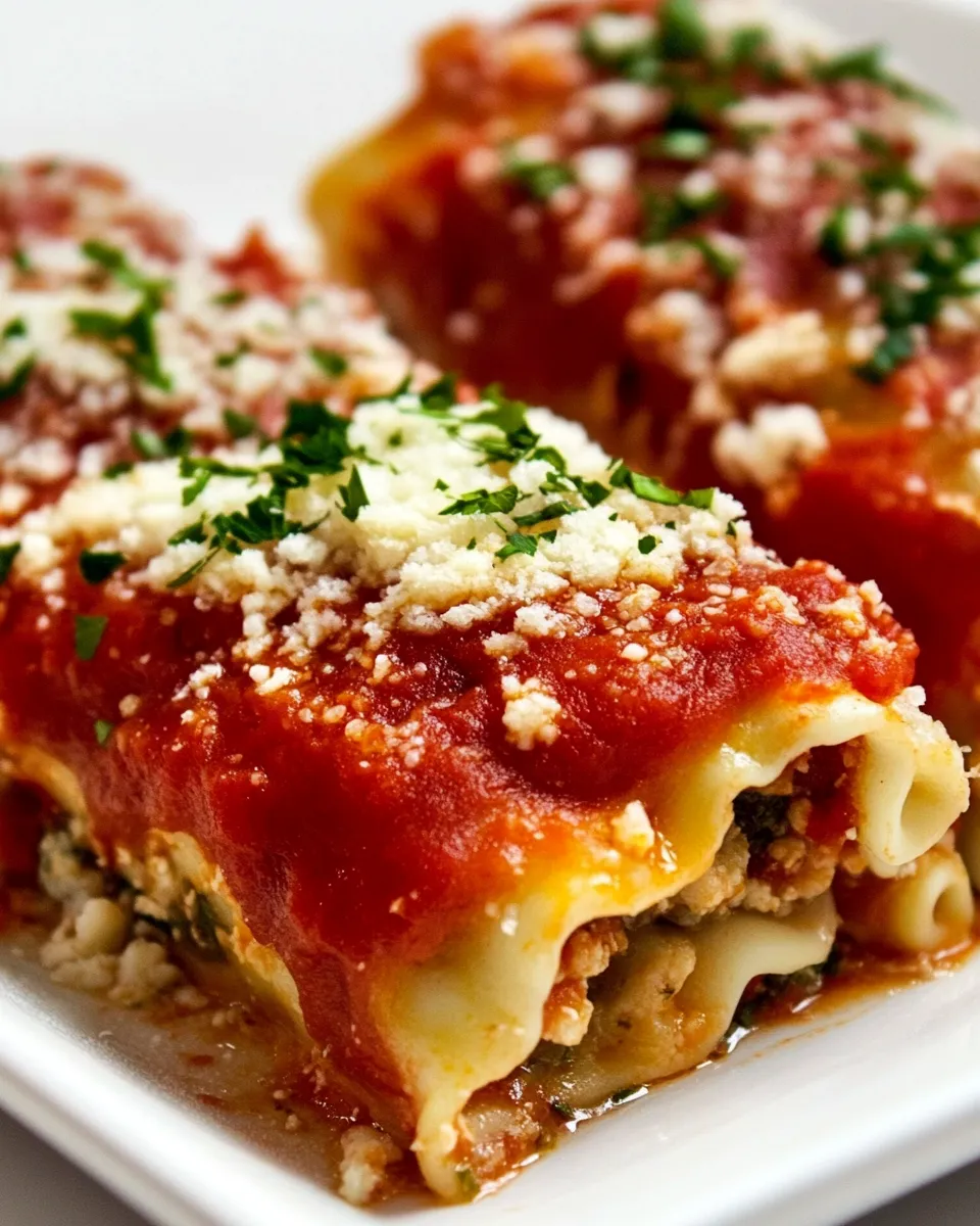 Classic Pizza Lasagna Rolls image