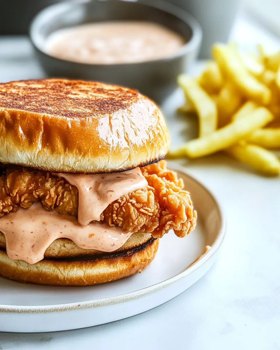 Classic Popeyes Chicken Sandwich dish photo