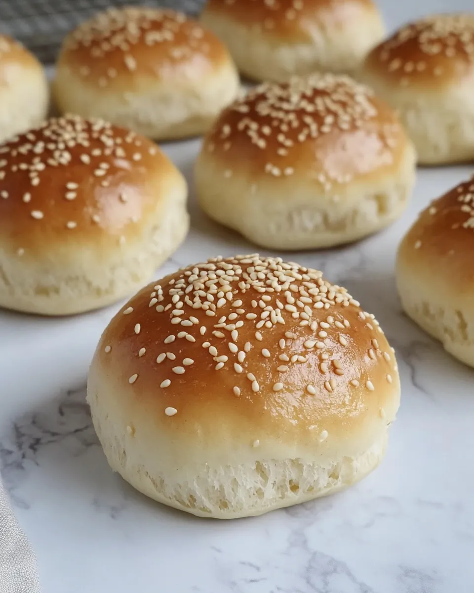 Delicious Potato Buns food shot