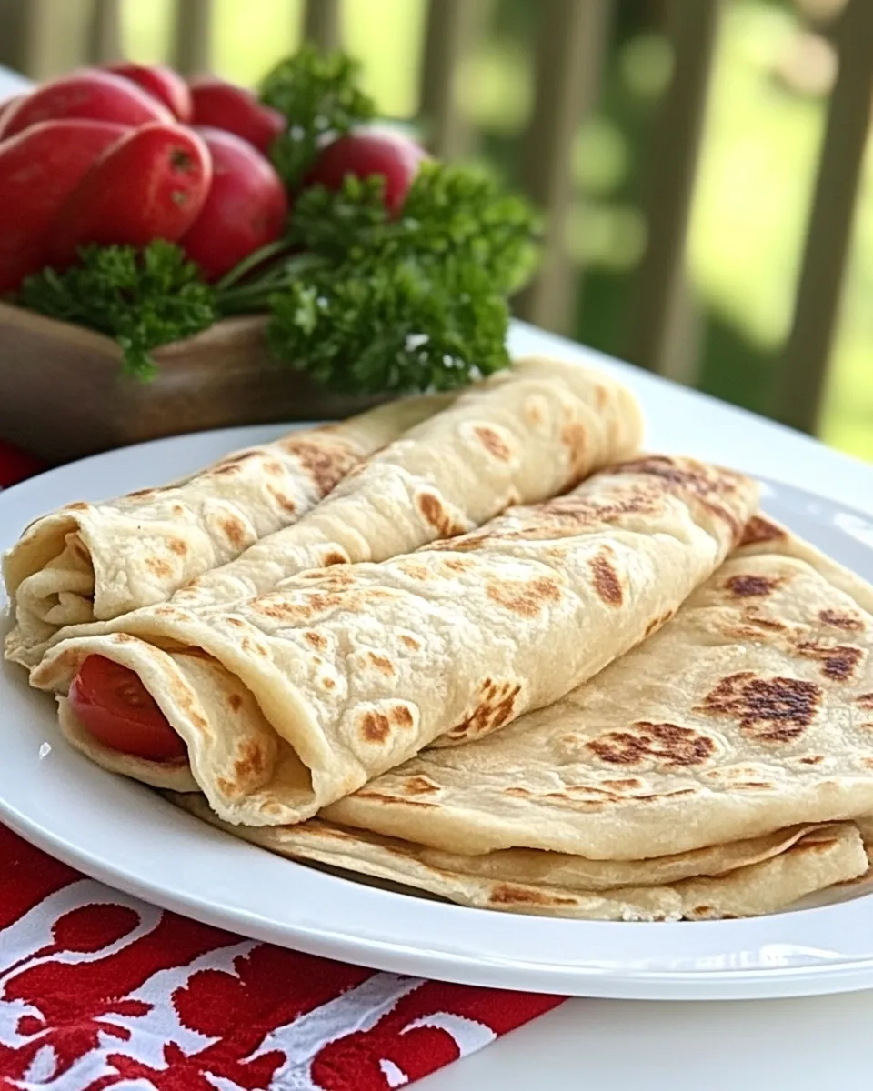 Easy Potato Lefse food shot