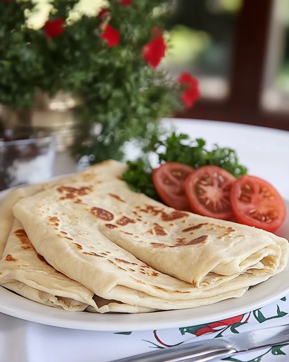Delicious Potato Lefse plate image