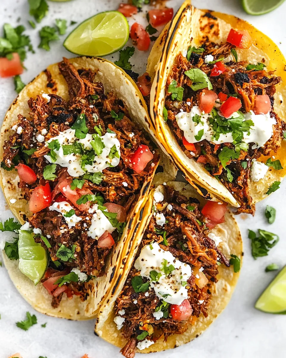 Classic Pulled Beef Tacos image