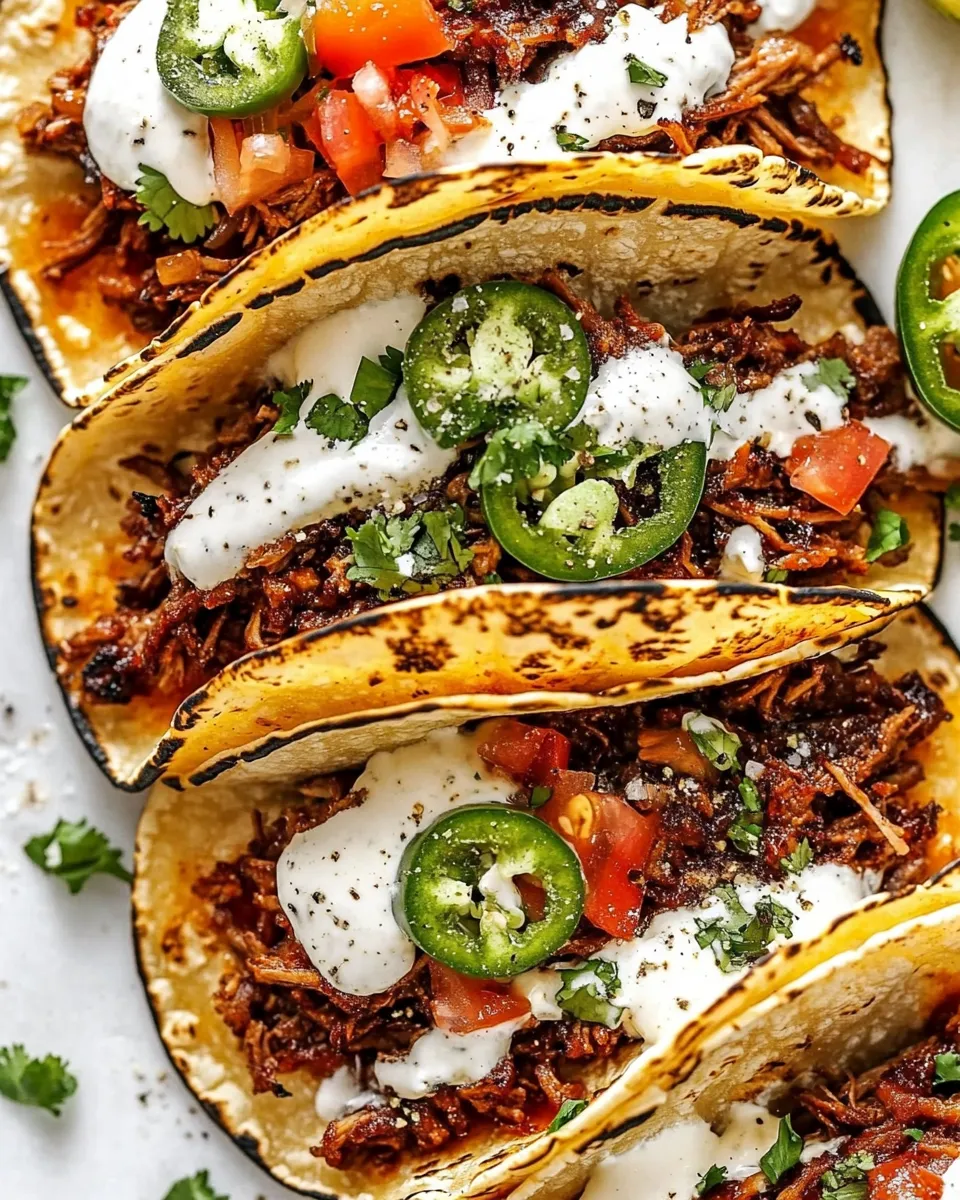 Delicious Pulled Beef Tacos dish photo