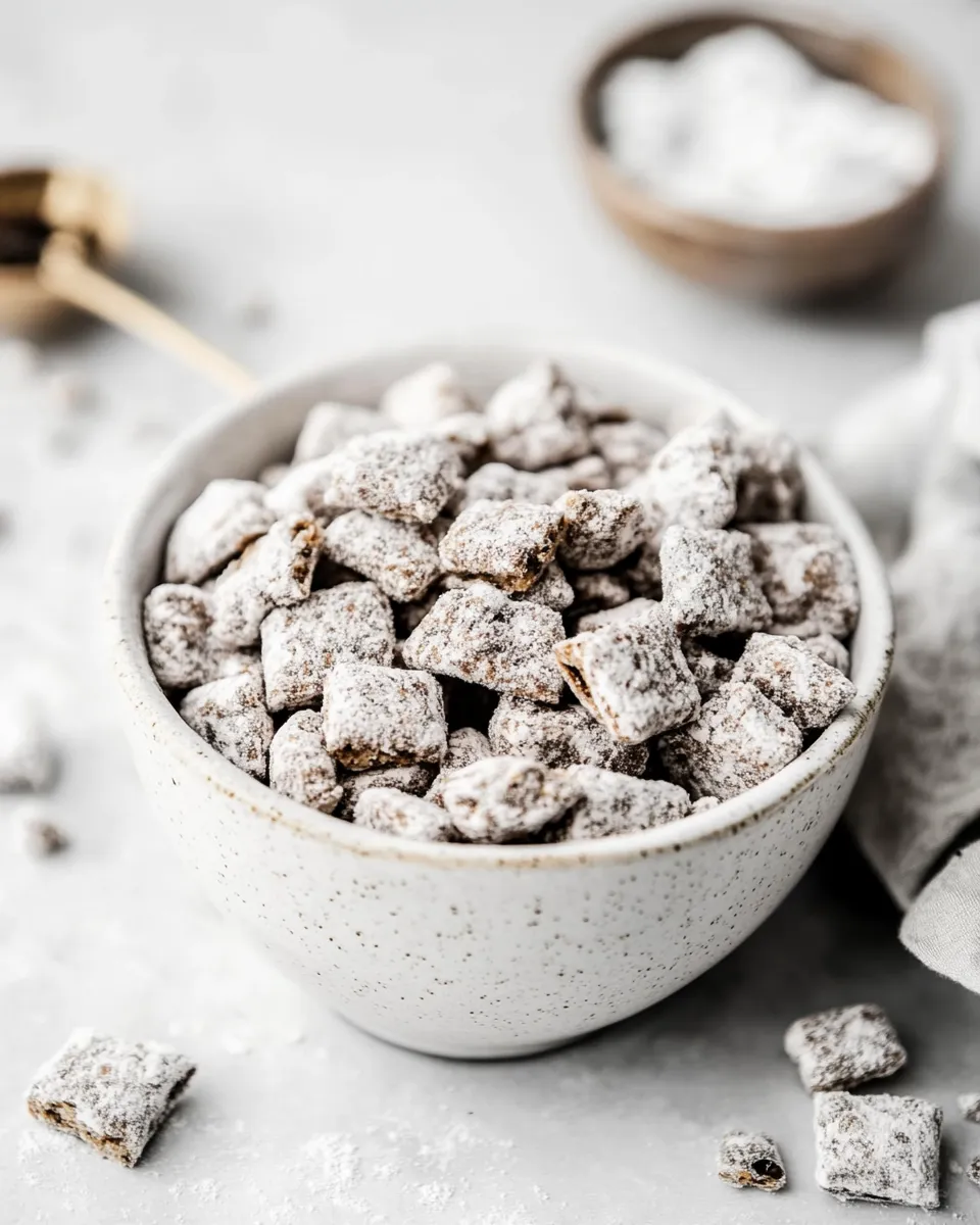Delicious Puppy Chow Recipe food shot