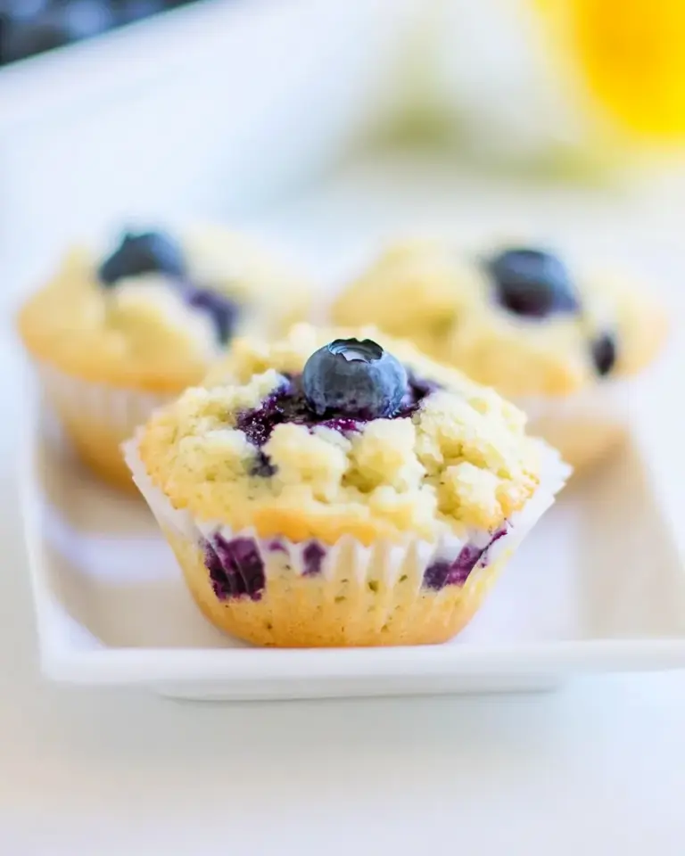 Homemade Quick Blueberry Muffins Recipe photo