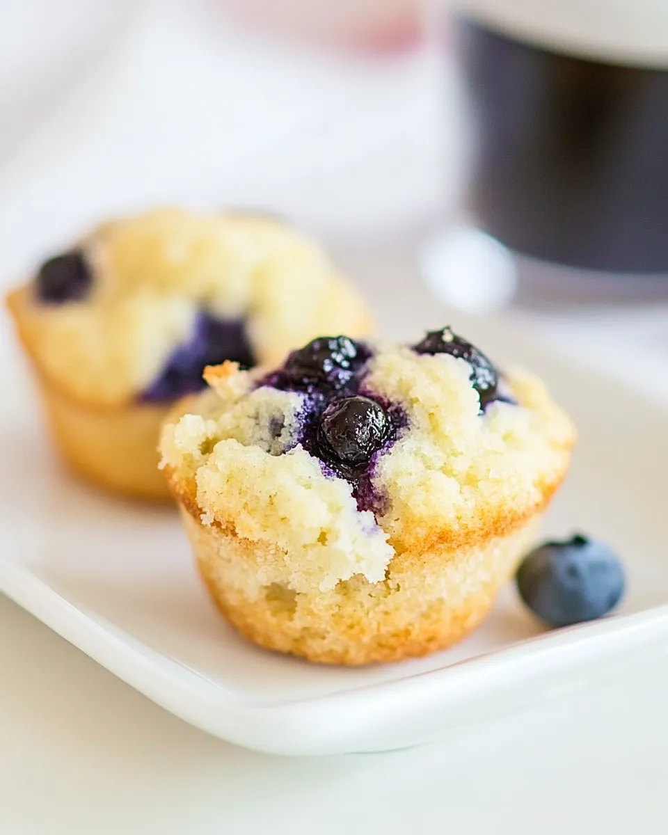 Classic Quick Blueberry Muffins Recipe image