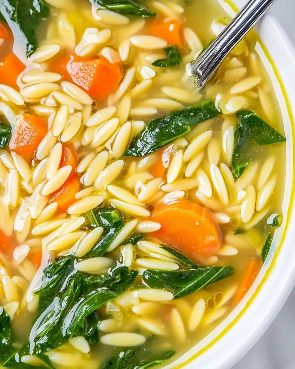 Classic Quick Orzo Soup image