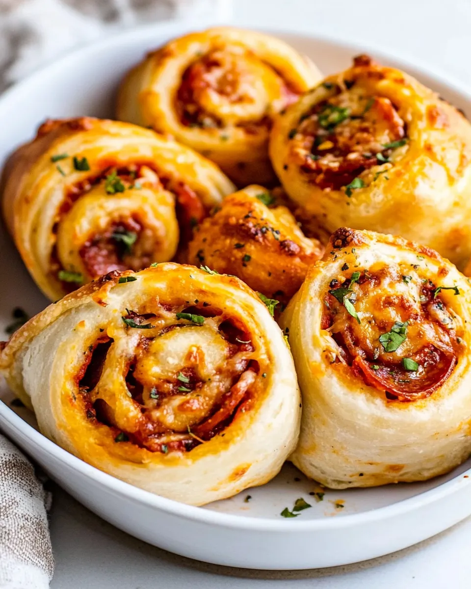 Best Quick and Easy Pepperoni Pizza Rolls photo