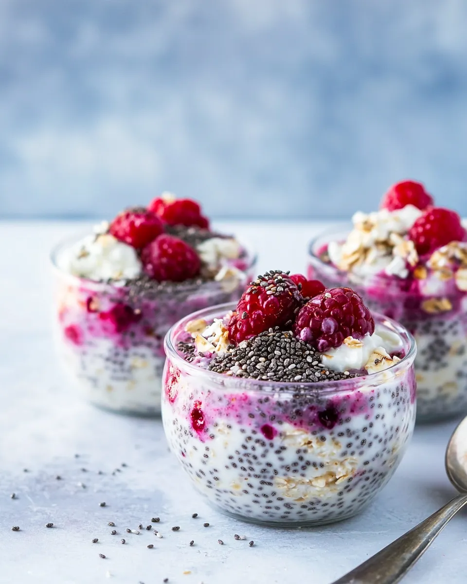 Classic Raspberry and Chia Morning Oats dish photo