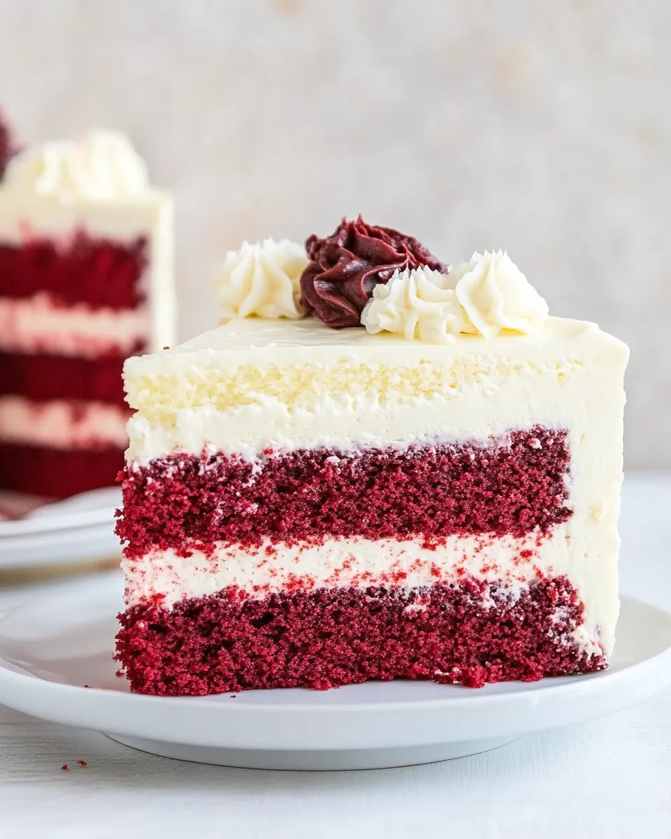Homemade Red Velvet Cake Cheesecake photo