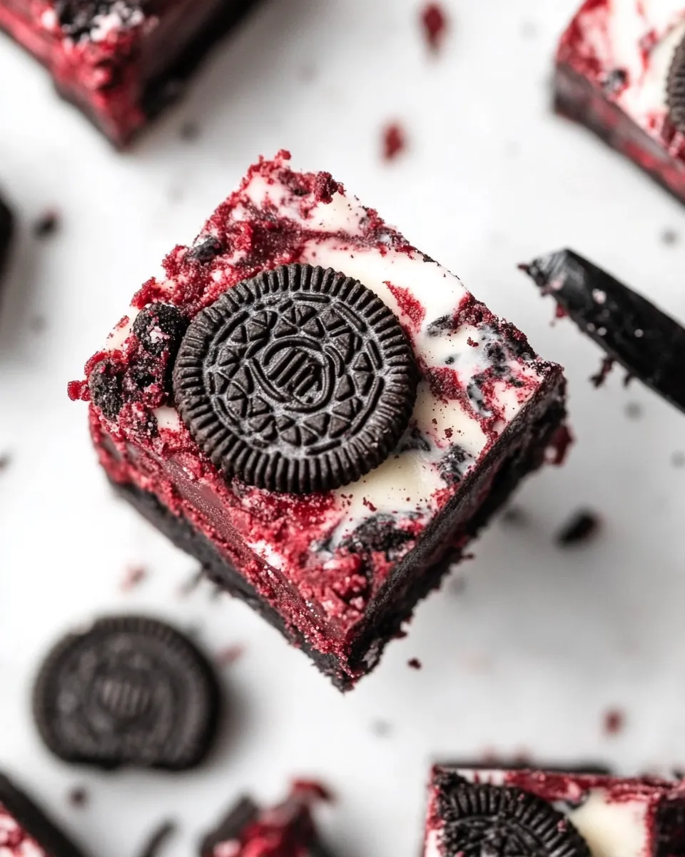 Easy Red Velvet Oreo Fudge recipe photo