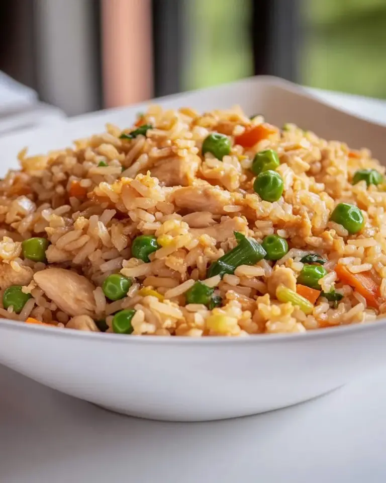 Homemade Restaurant-Style Chicken Fried Rice photo