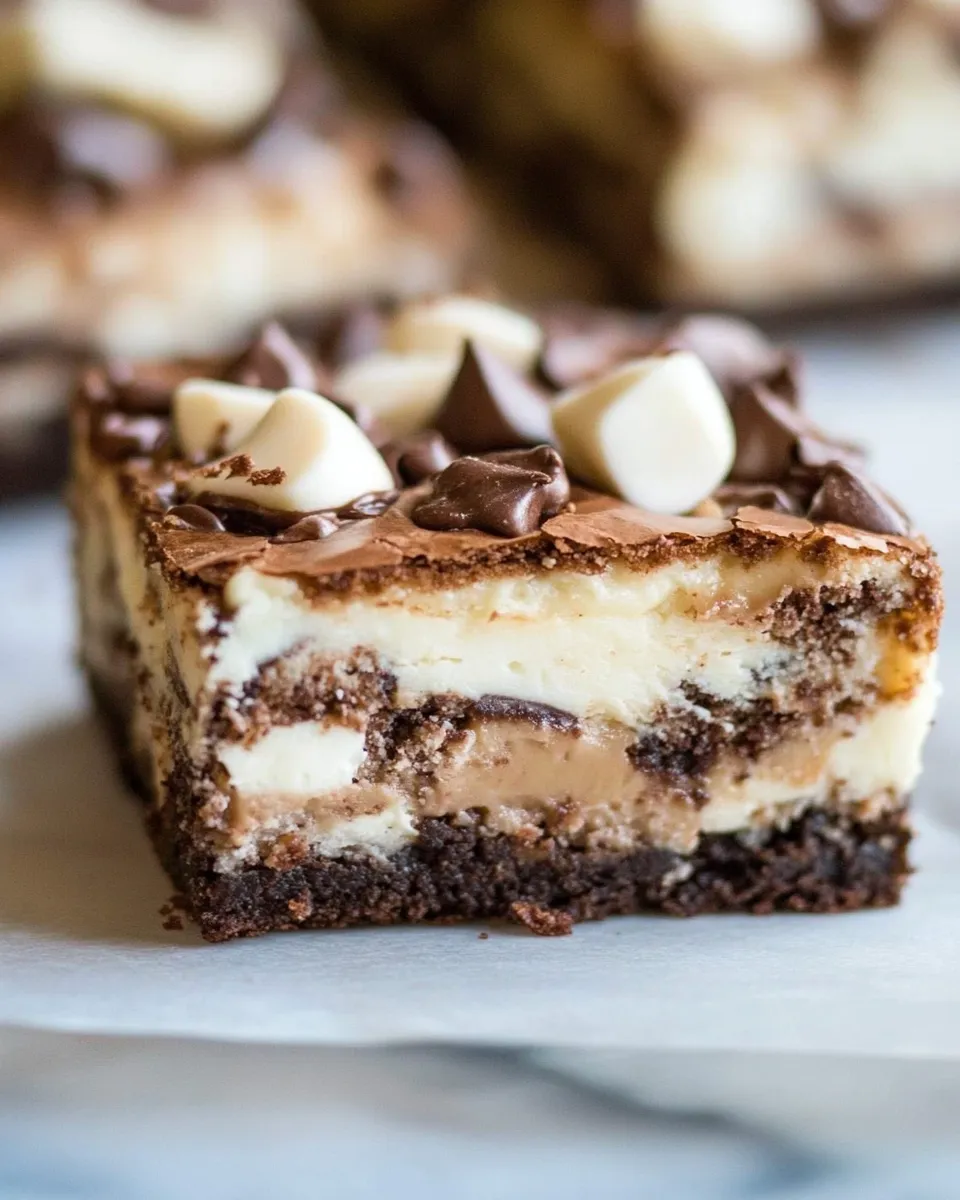Delicious Rocky Road Brownies shot
