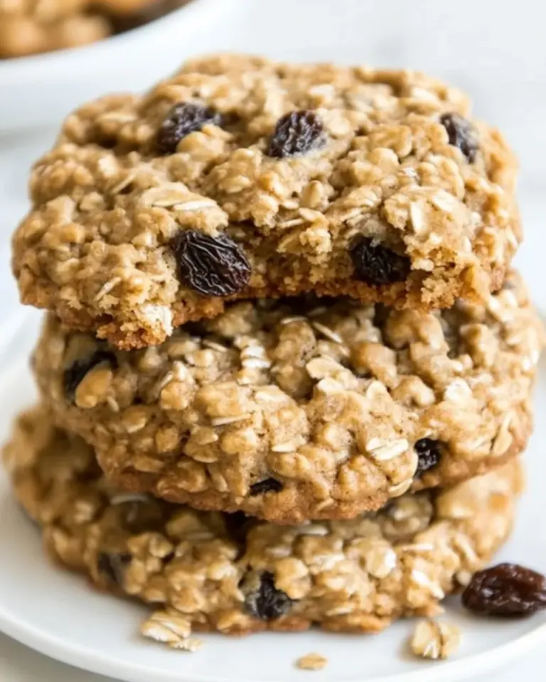 Homemade Sadelles Oatmeal Raisin Cookies photo