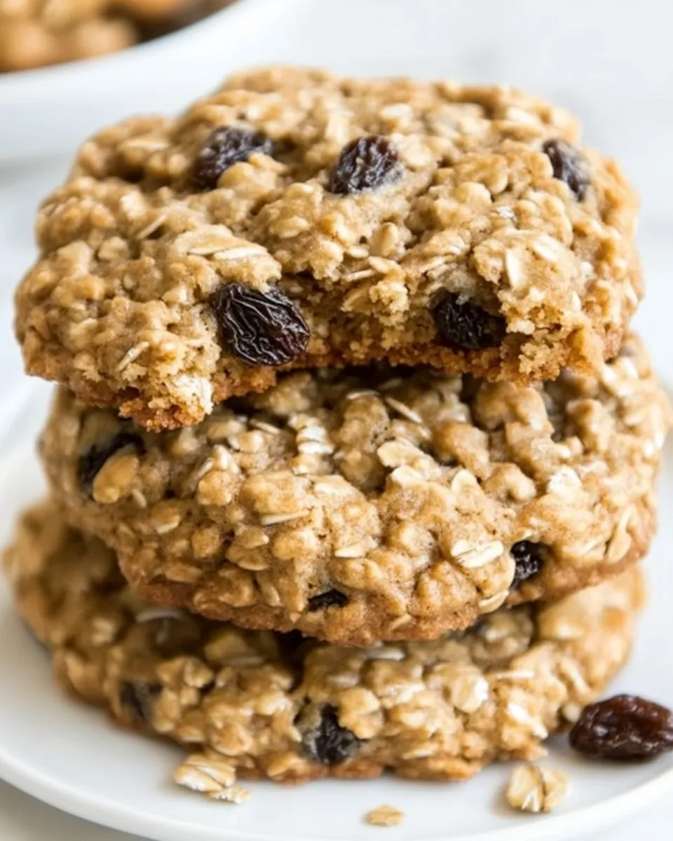 Homemade Sadelles Oatmeal Raisin Cookies photo