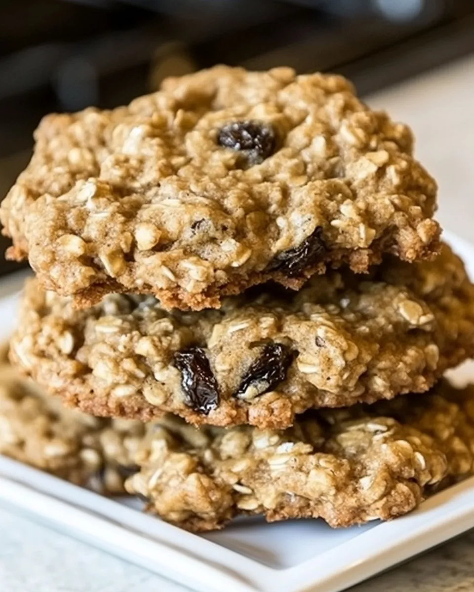 Delicious Sadelles Oatmeal Raisin Cookies dish photo