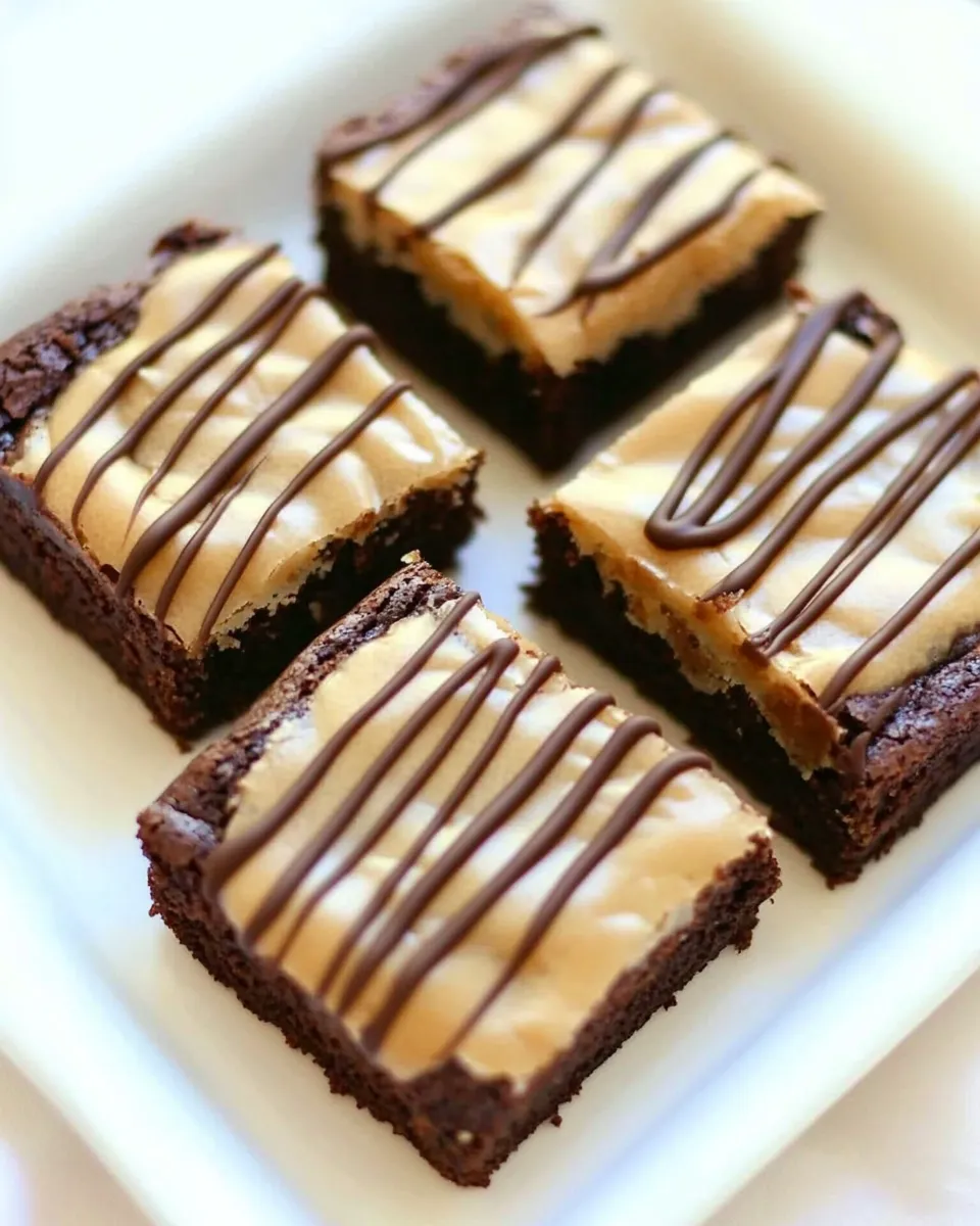 Homemade Salted Caramel Coconut Brownies recipe photo