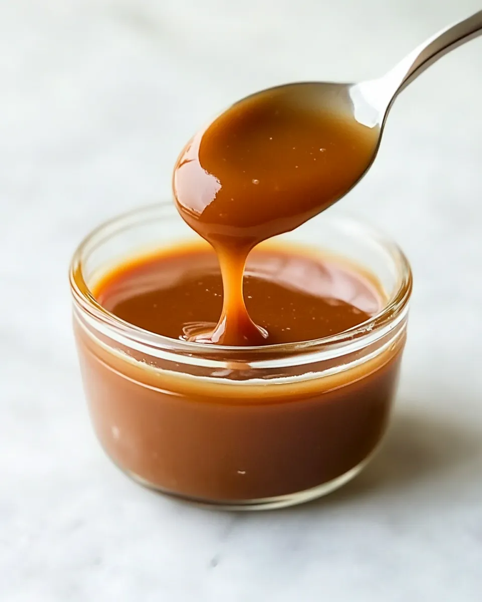 Delicious Salted Caramel Sauce dish photo